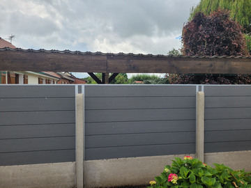 Pose de clôture de jardin à Seclin